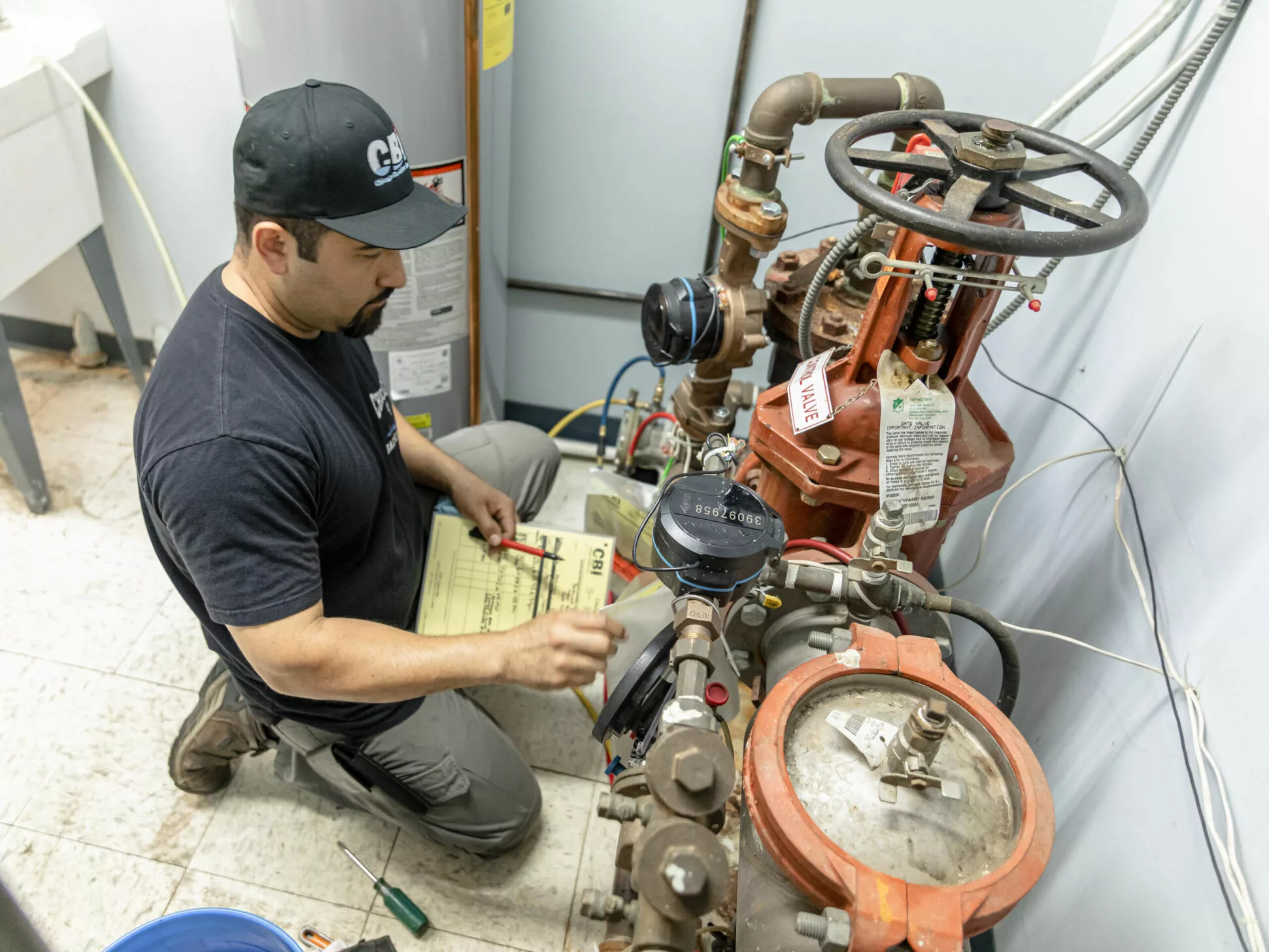 Basic backflow testing program . Testing and certification.