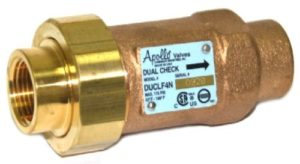 An Apollo Dual check valve