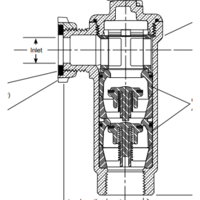 a dual check valve diagram